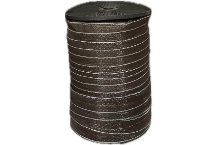 Brown Tape with 2 Reflective strands top and bottom